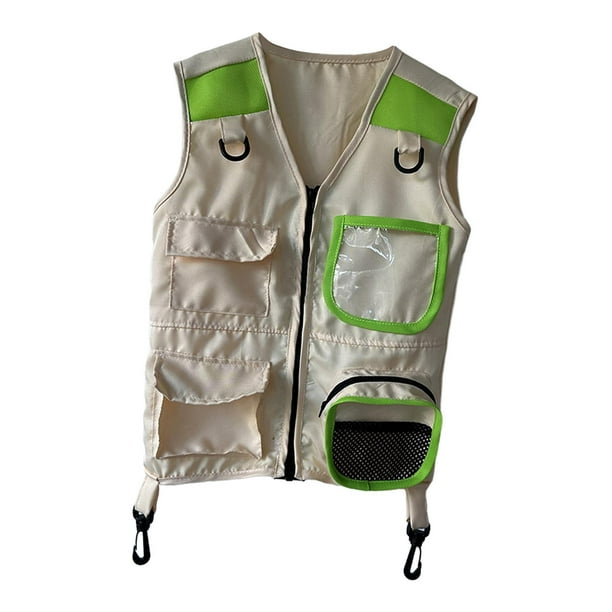 MERIGLARE Kids Explorer Vest Cargo Vest for Fishing Halloween