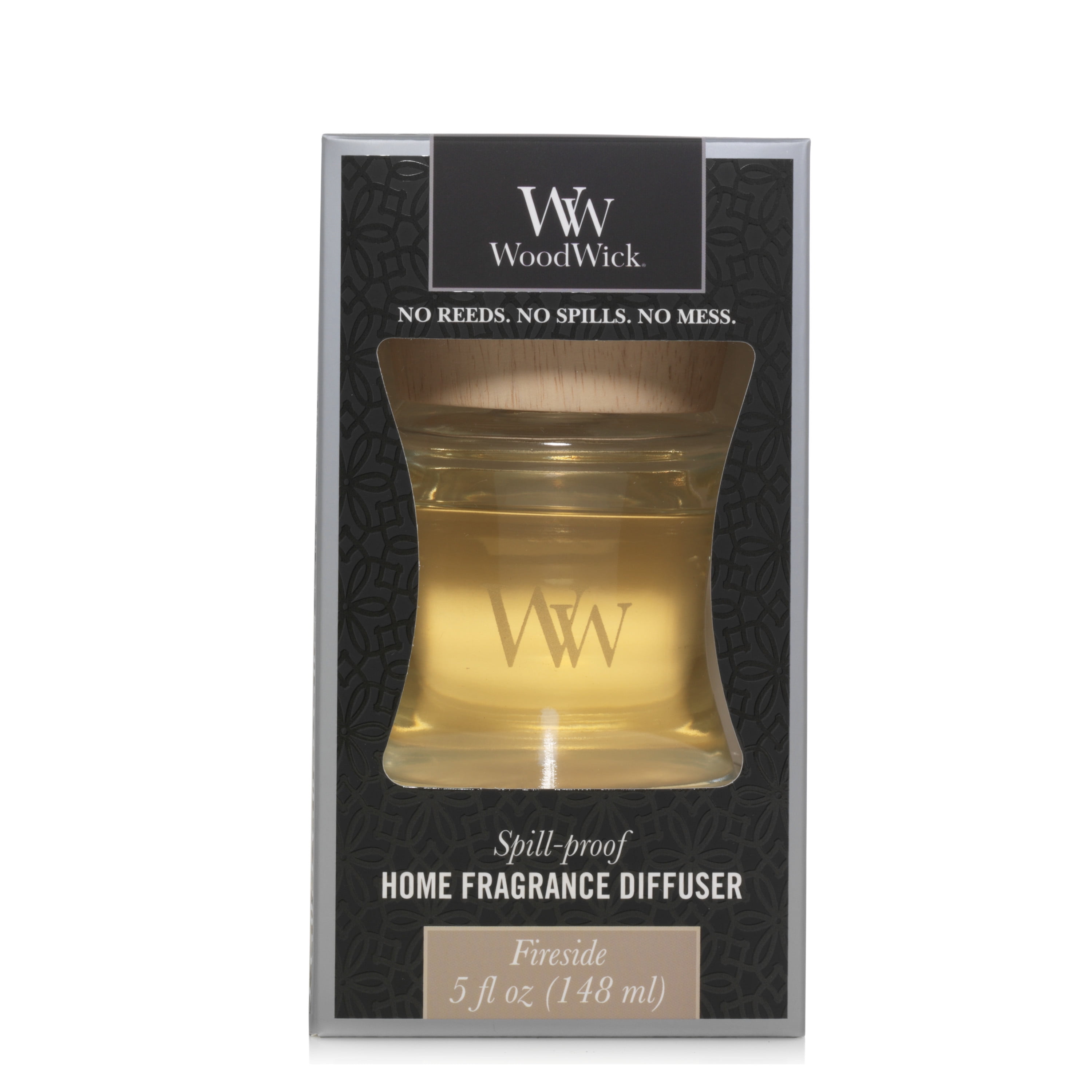 WoodWick SpillProof Fragrance Diffuser, Fireside