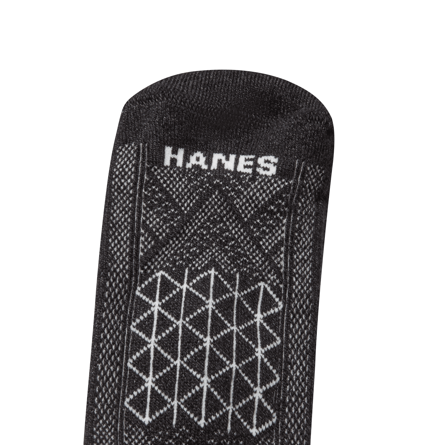 Hanes Mens Absolute Run Comfort Cushioned Ankle Socks, 3-Pairs