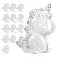 thumbnail image 1 of 24Pcs Transparent Unicorn Storage Box for Storage Use, 1 of 4