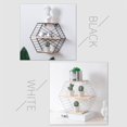 thumbnail image 3 of Estante de hierro de 2 uds., Estante de almacenamiento de pared hexagonal, estante de libro para s de plantas yotijar Estante de pared de rejilla hexagonal de hierro, 3 of 10