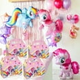 thumbnail image 3 of 12 Pcs Party Favor Candy Boxes for My Little Pony Theme Birthday Party Supplies Decor,Girls Kids Birthday Game Party Kraft Paper Gift Bag Decorations, 3 of 5