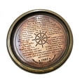 thumbnail image 6 of CollectiblesBuy Antique Brass Navigational Compass Ship Sailor Device Nautical Handmade Compass 3 Inches, 2.5 inches height, 6 of 6