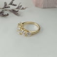 thumbnail image 4 of 2.50Ct Round Cut Lab Created Diamond Engagement Ring 14K Yellow Gold Plated, 4 of 6