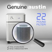 Austin Air FR400A Air Purifier Replacement Filter for HealthMate HM400, Black