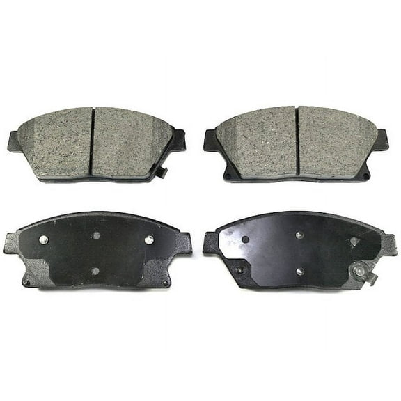 Front Brake Pad Set - Compatible with 2012 - 2017 Buick Verano 2013 2014 2015 2016