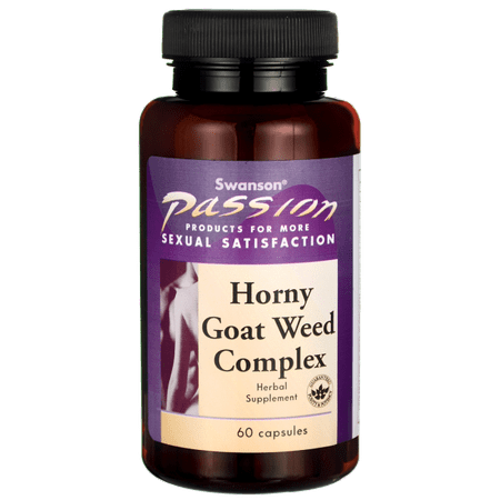 Swanson Horny Goat Weed Complex 60 Caps (Best Horny Goat Weed Supplement)