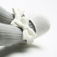 thumbnail image 2 of Spring Summer Baby Girls Big Bowknot Decor Soft Soled Shoes First Walkers, 2 of 4