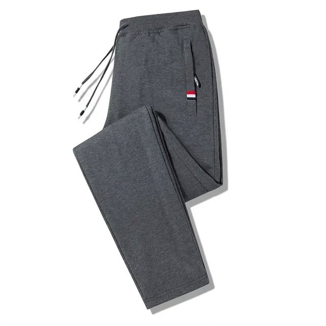 Pantalones deportivos de algodón para hombre, chándal de cintura elástica, holgado, para gimnasio, Otoño, M- 8XL