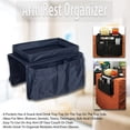 thumbnail image 2 of Arm Rest Organizer Sofa Armrest Tray With Glasses Remote Control Holder, 2 of 2