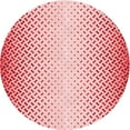 thumbnail image 1 of Ahgly Company Machine Washable Indoor Square Transitional Light Red Pink Area Rugs, 3' Square, 1 of 7