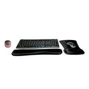 Logitech MK270 Wireless Keyboard & Mouse Combo Active Lifestyle Travel Home Office Must-Have Modern Bundle with Micro Portable Wireless Bluetooth Speaker, Gel Wrist Pad & Gel Mouse Pad