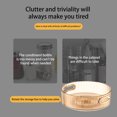 thumbnail image 3 of 360° Rotating 5-Section Snack Organizer - Durable Plastic Serving Tray for Parties & Home Use (Food-Safe Materials), 3 of 6
