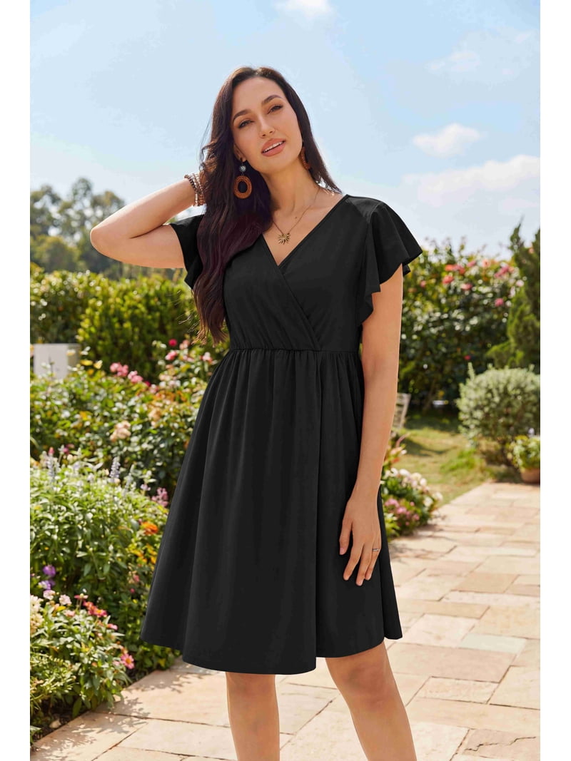 white long sleeve midi dress Wide V Neck Maxi – shopaleena 090525LDSremove Colors:Navy Flowy and lightweight for Men's Grey Oxford Shoes