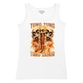 thumbnail image 5 of Tung Tung Tung Sahur Women's Tank Top Fun Italian Brainrot Gen Z Alpha Meme, 5 of 7