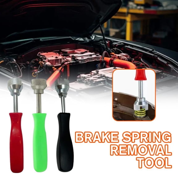 QHUDLV Drum Brake Spring Tool,Brake Repair Kit,Heavy Duty Spring Compressor for Auto Service