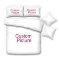 thumbnail image 2 of Dandelion Duvet Cover Microfiber Tropical a Leaves Flowers Bedding Set 3D Print Daisy Floral Comforter Cover r, 2 of 4