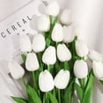 thumbnail image 2 of 10 Piezas De Ramo De Novia Artificial De Látex Real Para Decoración Del Hogar, 2 of 4