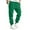 Green, variant on Lovskoo 2024 Men's Cinch Bottom Sweatpants with Pockets Fashion Solid Casual Elastic Waist Trousers Sport Pants Blue