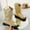 Gold, variant on Toddler Girls Boots Sparkly Faux Leather Girls Boots Winter Sole Ankle Booties For Toddler Kids Lightweight Basic Shoes 9-10 Years Gold