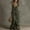 Army Green women's boho maxi dress a1, variant on Women's V Neck Sleeveless Ruffle Flowy Boho Maxi Dress Casual Beach Vacation Long Sundresses Clothes Travel Outfits, White S