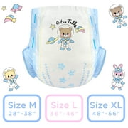 Littleforbig Astro Babies Adult Diaper 2 Pieces Pack 3 Prints Random Assorted (X-Large 48-56)