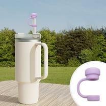 Byujiro Straw Cover Cap 10mm/0.39in Straw Cap Reusable Straw Cover Water Bottle Straw Cover