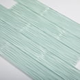 thumbnail image 1 of Azulejo de vidrio para metro Lovdeco Water Wave Light, verde, 75 x 300 mm, 1 of 9