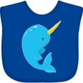 thumbnail image 3 of Inktastic Narwhal Boys or Girls Baby Bib, 3 of 4