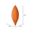 thumbnail image 3 of Vickerman M183288M 8 in. Copper Matte Line Finial Ornament  4 per Bag, 3 of 3