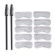 thumbnail image 5 of Eyebrow Stamp Shaping Kit Eyebrow Powder Stick 10 Stencils Brush Eyebrow Makeup Tools 1.8gBlack Gray, 5 of 5