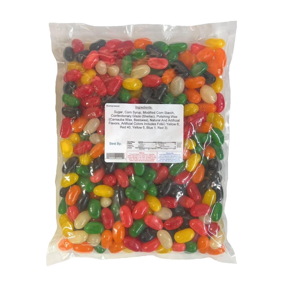 YANKEETRADERS® Jumbo Spiced Jelly Beans, 4 Pound Bag