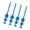 Blue, variant on 4PCS Hex Shanks Epoxy Resins Mixers Helixs Paddle Drill Paint Stirring Rod Power Tool Accessories Drill Attachment