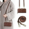 thumbnail image 2 of Compatible with  13 Mini Wallet Case  Multi-Function Wallet Case  2 in 1 Detachable Magnetic Wallet Case with Card Holder  PU Leather Flip Cover with Lanyard, 2 of 8