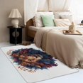 thumbnail image 3 of Lion Rug for Nursery - Lion Rug & Home Decor, 3x4 Area Rug, Lion Head Wildlife Rugs for Entryway, Washable Non Slip Soft Low Pile Small Indoor Door Mat, Wild Animal Carpet & Room Decorations, 3 of 7