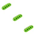 thumbnail image 3 of QualitChoice Silicone USB Cable Organizer Cable Winder Desktop Tidy Management Clips Cable Holder for Mouse Headphone Wire Organizer green 3Set, 3 of 6