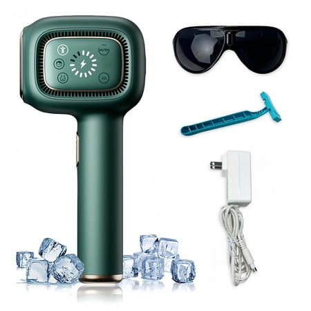 Laser Hair Removal Device with Cooling Care - 999,999 Flashes, 5 Modes, Full-Body Use for Men & Women