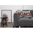 thumbnail image 3 of Ambesonne Retro Throw Pillow Cover 2 Pack, Parisian City Scenery Car Art, 18", Cream Grey Red, 3 of 7