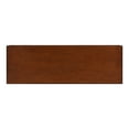 thumbnail image 5 of Kate and Laurel Havlock Wood Shelf Set, Walnut Brown 2 Piece 24 inch, 5 of 9