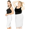 thumbnail image 5 of Stretch Is Comfort Women's Soft Stretch Midi Skirt | Adult  Small - 5x, 5 of 9