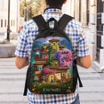 thumbnail image 5 of Encanto Backpack, Anime Travel Laptop Backpack, Casual Daypack For College School, Back To School Gift For Men & Women,Unisex Computer Bag Fits 15 Inch Notebook, 5 of 8