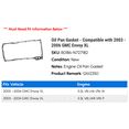 thumbnail image 2 of Pan Gasket - Compatible with 2003 - 2006 GMC Envoy XL 2004 2005, 2 of 2