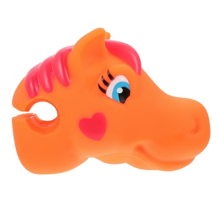 

1Pc Creative Horse Head Handlebar Adornment Cartoon Children Bike Decoration