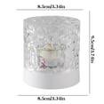 thumbnail image 3 of Home Decor Qwtwty Lampe de Nuit Ambiante à Effet d'Eau LED, Lampe de Table à Projection Rotative Rechargeable par USB avec Télécommande, Changement de Couleur Réglable pour la Chambre en Liquidation, 3 of 9