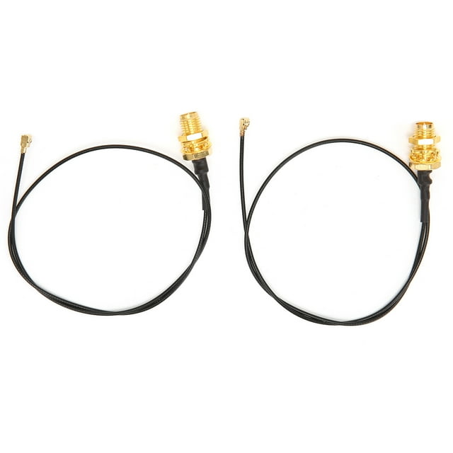 Sma 2Pcs IPEX Cable to SMA Female with Pin WIFI Antenna RF Wire for GSM GPS LAN System