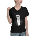 thumbnail image 2 of Daniel Radcliffe V Neck T Shirts Womens Summer Sexy Tee Casual Short Sleeve Shirts XX-Large, 2 of 5