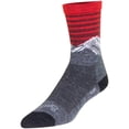 thumbnail image 2 of SockGuy Summit Wool Socks - 6", Gray/Red/White, Small/Medium, 2 of 2