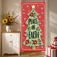 thumbnail image 4 of Decorative Design Christmas Tree Peace Message Banner Decorative Ornaments Seasonal Theme Holiday Celebration for Indoor Decoration Home Decor Party Decoration, 4 of 9