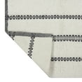 thumbnail image 4 of Better Homes & Gardens Atlas Stripe Bath Runner Rug, Grey Shadow & Vanilla Dream, 24" x 60", 4 of 8
