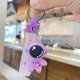 thumbnail image 1 of Bonito llavero de oso colorido de PVC hecho a mano con borlas DIY, oso sombrío, mochila para coche, colgante de llavero, regalos de joyería para mujer xuanjing unisex, 1 of 2